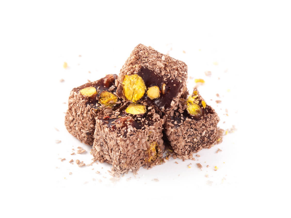 Antep Fıstıklı Kakaolu Lokum